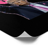 Poster Trump Lutte Contre Le Cancer Du Sein Sensibilisati (Coin)