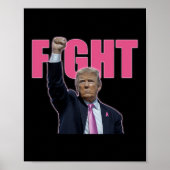 Poster Trump Lutte Contre Le Cancer Du Sein Sensibilisati (Devant)