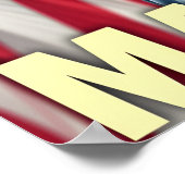 Poster Trump MAGA (Coin)