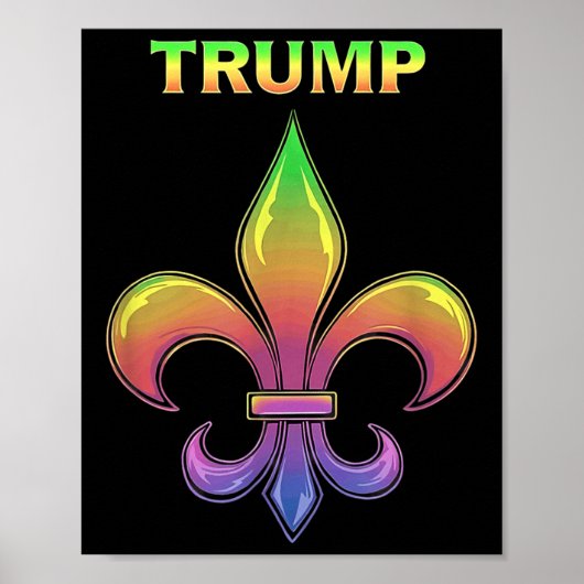 Poster Trump Mardis Gras _1 (Devant)