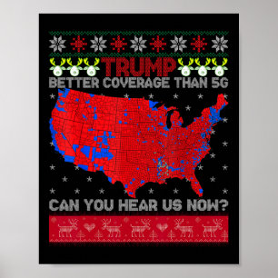 Poster Trump Meilleure Couverture Que 5g Pouvez-Vous Nous