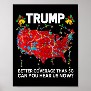 Poster Trump Meilleure Couverture Que 5g Pouvez-Vous Nous