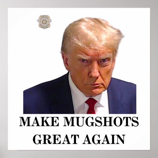 Poster Trump Mushot - Rendre les photos superbes (Devant)