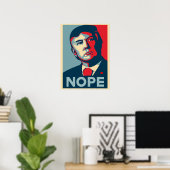Poster Trump - Non (Bureau à domicile)