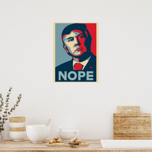 Poster Trump - Non (Cuisine)