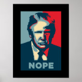 Poster Trump Nope (Devant)