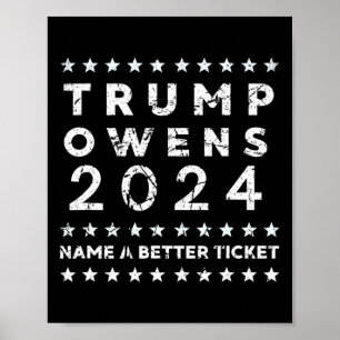Poster Trump Owens Trouvez Un Meilleur Billet Pour Le Pré