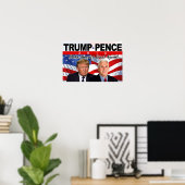 Poster Trump Pence 2016 Photo (Bureau à domicile)