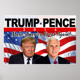 Poster Trump Pence 2016 Photo