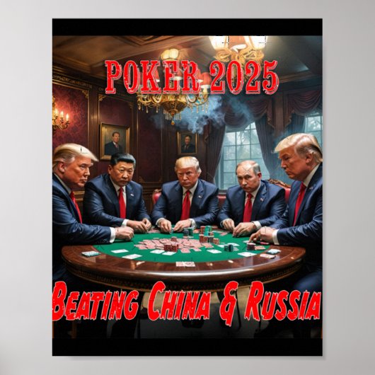 Poster Trump Poker 20251 (Devant)