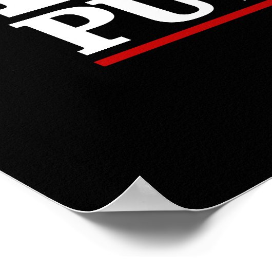 Poster Trump Poutine 2016 (Coin)