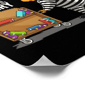 Poster Trump Presidential Library Funny Anti Trump (Coin)