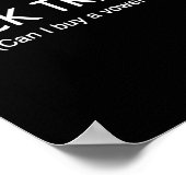 Poster Trump protestation T Shirt (Coin)