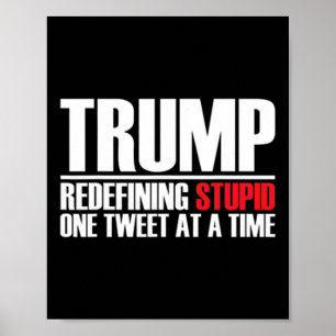 Poster Trump - Redéfinir bête un tweet à la fois