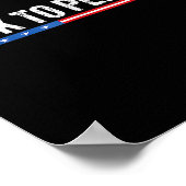 Poster Trump Revient Au Plastique Drôle (Coin)