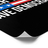 Poster Trump - Sauver la démocratie - (Coin)