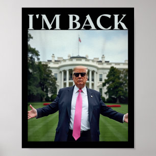 Poster Trump Shirt 2025 Pour Hommes Femmes Enfants