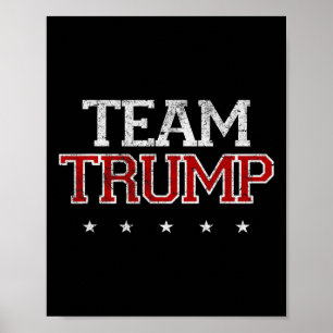 Poster Trump Shirts Maga Trump soutient le cadeau républi