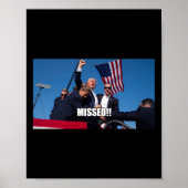 Poster Trump Shot 2024 (Devant)