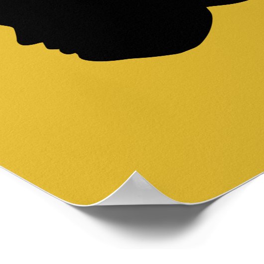 POSTER TRUMP SILHOUETTE (Coin)