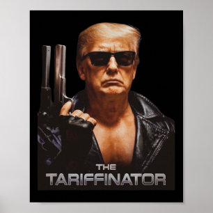 Poster Trump Tarifinator Jour de libération Tarif hommes