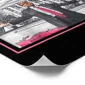 Poster Trump tient la main devant la maison de White Dadd (Coin)