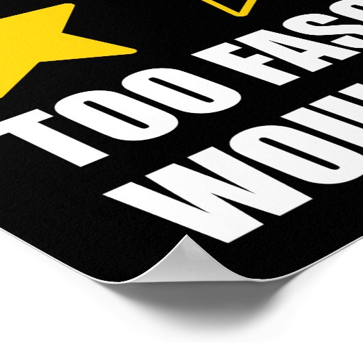 Poster Trump - Too Fascisty Would Not Recommend (Coin)