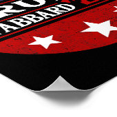 Poster Trump Tulsi Gabbard 2024 Drapeau conservateur amér (Coin)