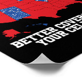 Poster Trump Une Meilleure Couverture Que Votre Service C (Coin)