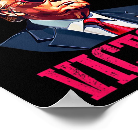 Poster Trump Valentines Jour V : Victoire Trump (Coin)