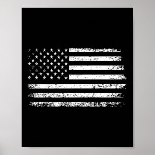 Poster Trump Vance 2025 Élection mains calleuses ont cons