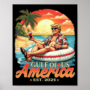 Poster Trump vintage et drôle, la jupe Trump américaine d