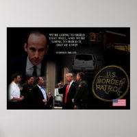 Trump Wall of Love Stephen Miller