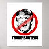 Poster Trumpbusters (Devant)