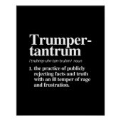 Poster Trumper Tantrum Définition (Devant)