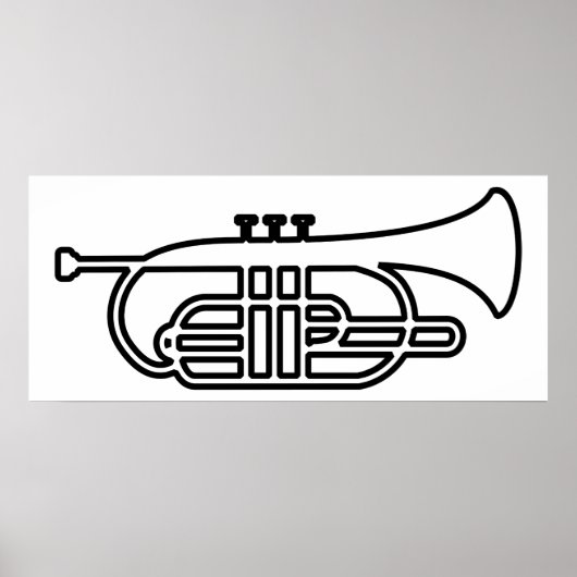 Poster Trumpet (Devant)