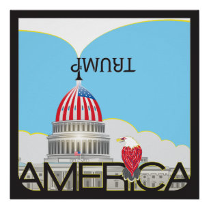 Poster Trumpet et Capitole TRUMP