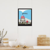 Poster Trumpet et Capitole TRUMP (Cuisine)
