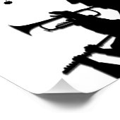 Poster Trumpet Section Musique Design (Coin)