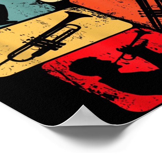 Poster Trumpet Trumpeter Jazz Musician Boys Men (Coin)