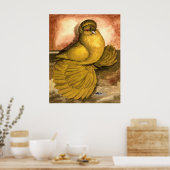 Poster Trumpeter Pigeon (Cuisine)