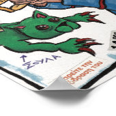 Poster trumpeter - this machine kills fascists too (Coin)