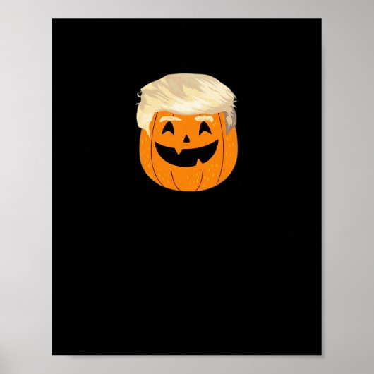 Poster Trumpkin Citrouille Halloween classique (Devant)