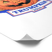 Poster Trumpkin Classic - Drôle Citation Halloween (Coin)
