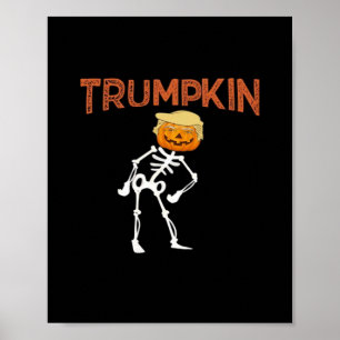 Poster Trumpkin Halloween Funny Classic