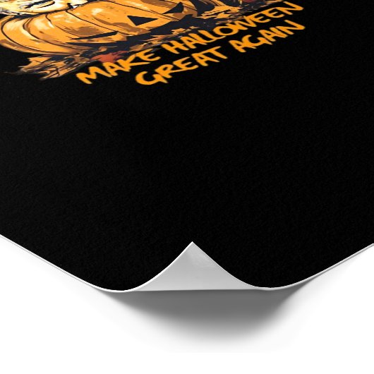 Poster Trumpkin rend Halloween grand à nouveau - Autum Éf (Coin)