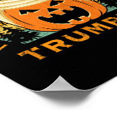 Poster Trumpkin rend Halloween plus Vintage (Coin)