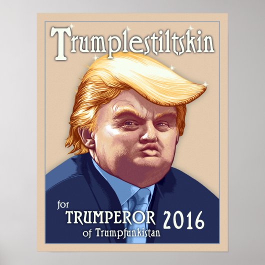 Poster Trumplestiltskin (Devant)