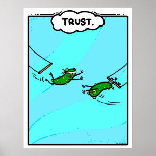 Poster TRUST de PickleWeasel
