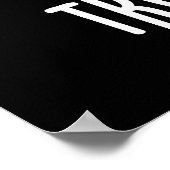 Poster Truth Deck Drôle Drôle Jeu de dent Dark BG (Coin)